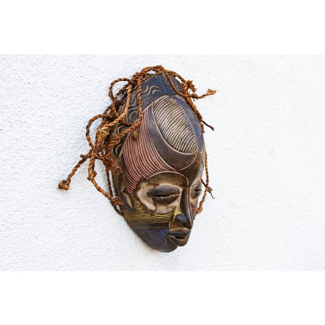 African Vintage African Guro Ritual Mask For Sale - Image 3 of 7