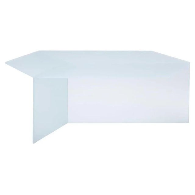 Satin Glass Isom Oblong Coffee Table by Sebastian Scherer For Sale - Image 8 of 8