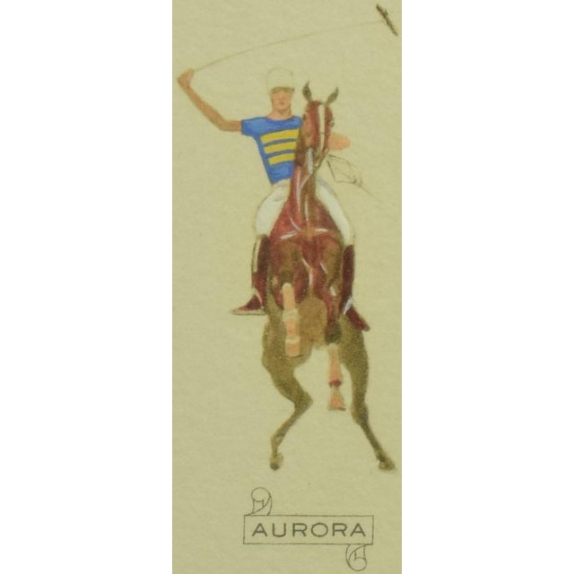 International Field Meadow Brook Club 1939 Gouache; Hand-Colored Aquatint by Paul Brown For Sale - Image 11 of 18