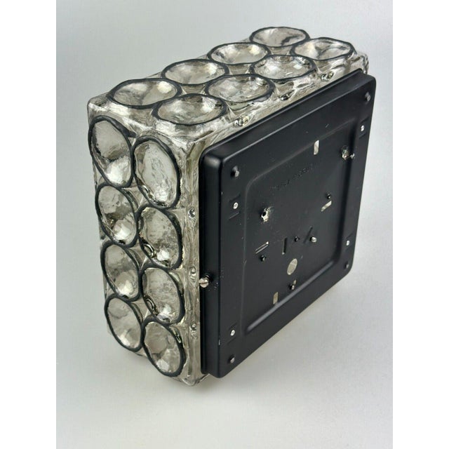 Ceiling Lamp in Glass & Metal from Glashütte Limburg, 1970s For Sale - Image 15 of 18