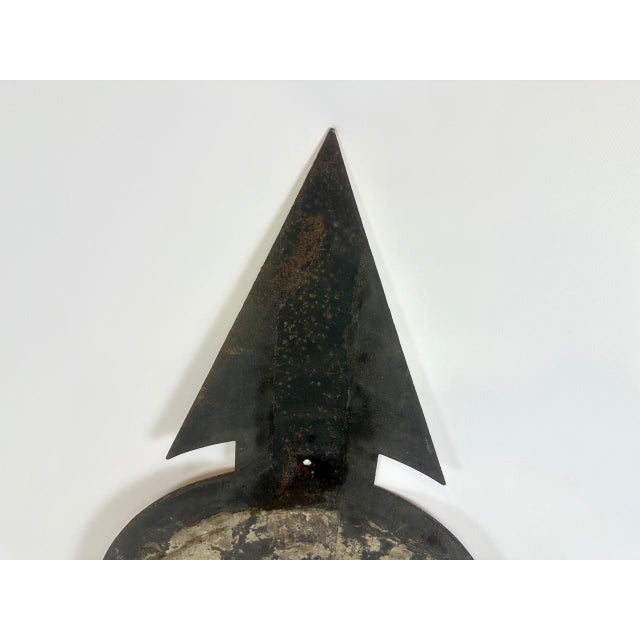 Antique German Military Road Sign, 1940s For Sale - Image 6 of 8