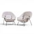 Mid-Century Modern Eero Saarinen for Knoll Mid Century Womb Chairs - Pair For Sale - Image 3 of 13