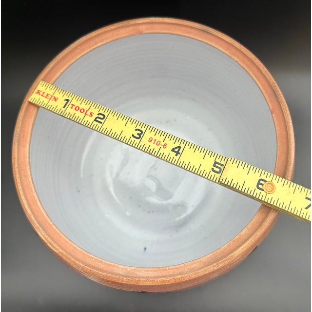 Studio Pottery Lidded Jar - Tonto Clay, Hand-Thrown For Sale - Image 9 of 10