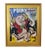 Early 21st Century Porky Pig Piggy Fun Cartoon Illustration Oil Painting Including the Antiqued Gold Wood Frame For Sale - Image 5 of 7