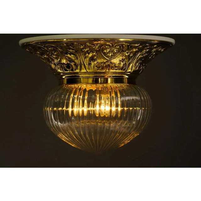 Large Historistic Ceiling Lamp, Vienna, 1890s For Sale - Image 11 of 13