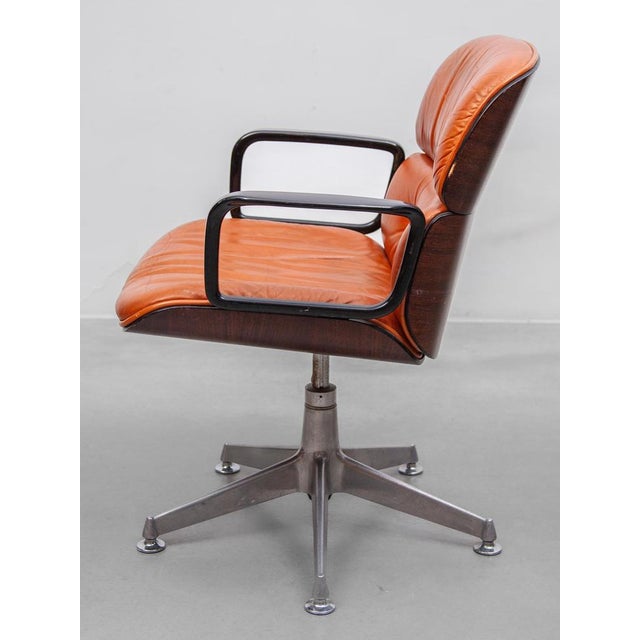 Gold Executive Desk Chair by Ico & Louisa Parisi for Me, 1970 For Sale - Image 8 of 17