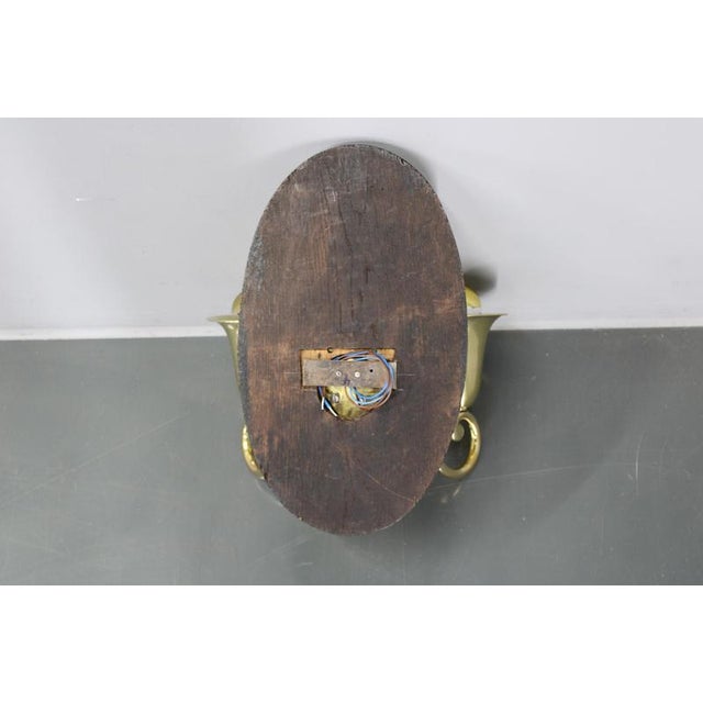 Art Nouveau Brass Wall Sconces in the style of Hoffmann, 1920s, Set of 2 For Sale - Image 13 of 16