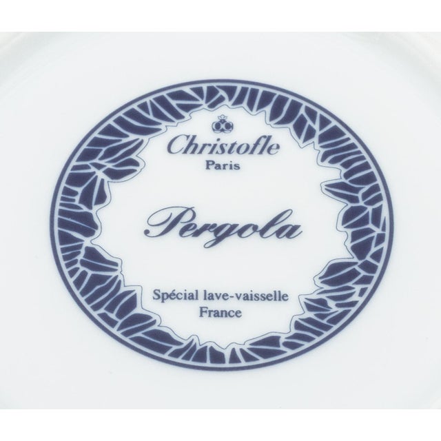 Navy Blue Christofle "Pergola" Bread & Butter Plates, 5 For Sale - Image 8 of 8