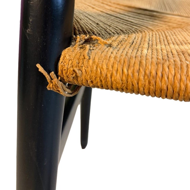 Set of Four Wishbone Dining Chairs, Attributed to Hans Wegner for Carl Hansen & Søn For Sale - Image 17 of 18