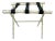 Vintage 1950’s Faux Bamboo Suitcase Luggage Rack For Sale