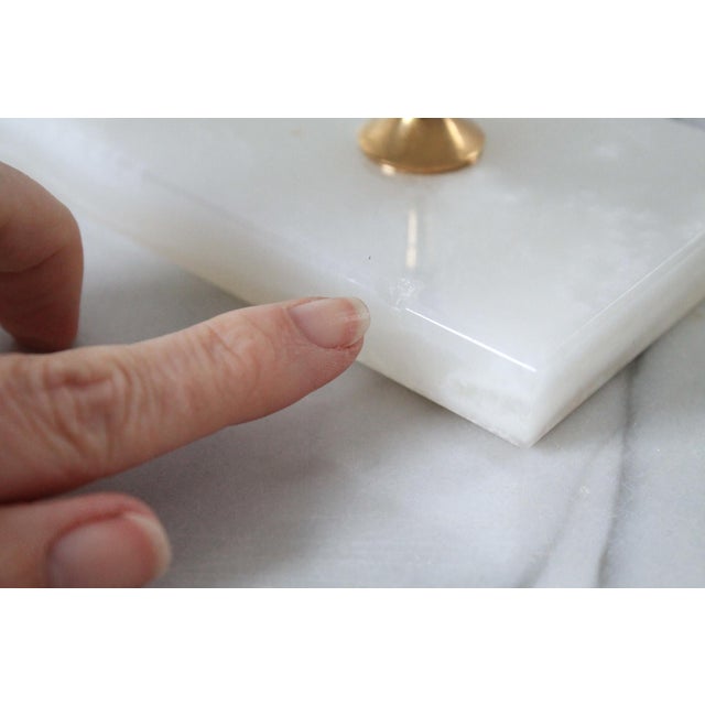 Vintage Cross 1/20 10k Gold Filled Ballpoint Pen Pencil Desk Set W/ Marble Base For Sale In Milwaukee - Image 6 of 10