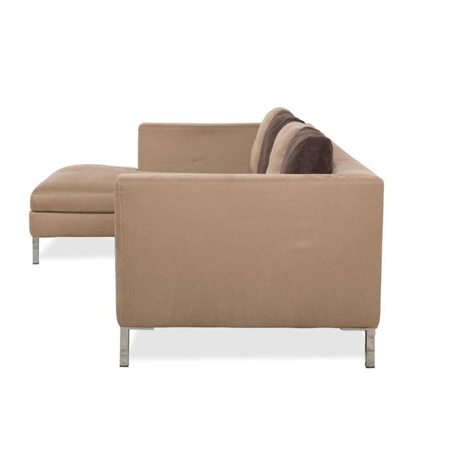 Luca Fabric Corner Sofa from La Nouva Casa For Sale - Image 16 of 17