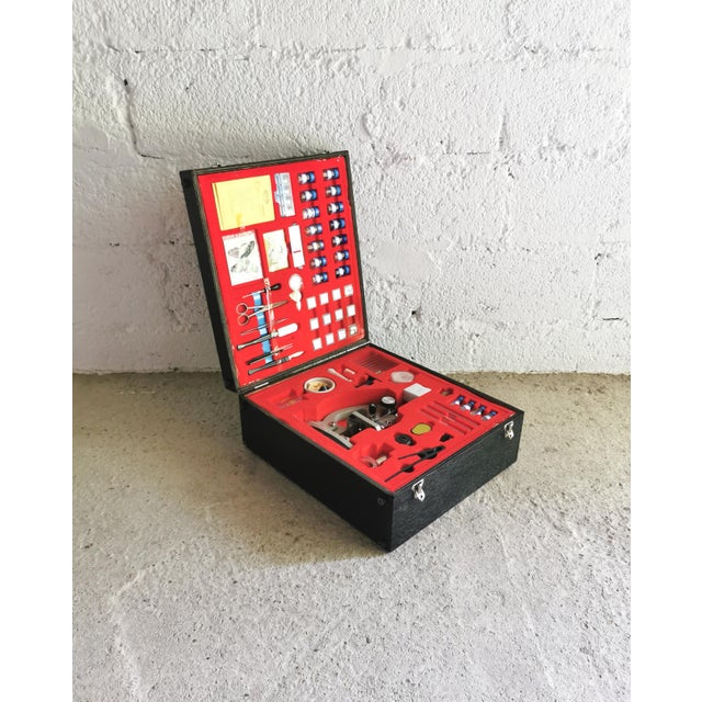 Vintage Microscope Set by Bob Optik, Germany, 1970s For Sale - Image 4 of 12