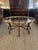 Vintage Baker Brass &. Glass Scalloped Coffee Table For Sale - Image 11 of 14