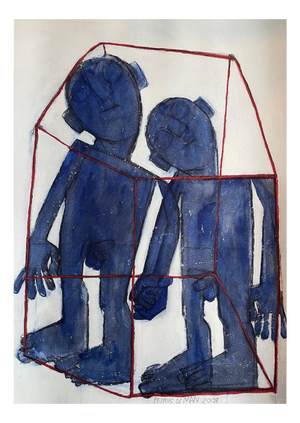 Petrus De Man, Untitled, 2008, Silk-Screen