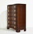 Mid 20th Century Mid Century Regency Style Mahogany Serpentine Tallboy the Darlington Collection by Kent Coffey For Sale - Image 5 of 13