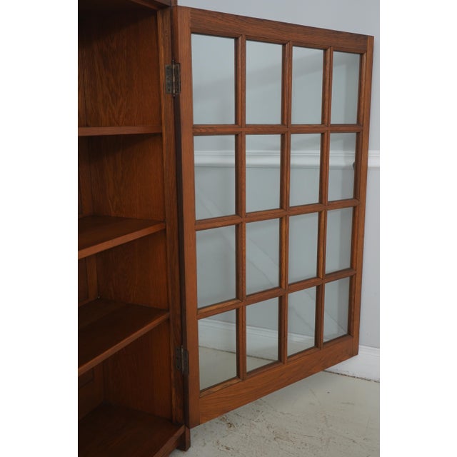 Stickley Gustav Stickley No.715 Antique Mission Oak Bookcase For Sale - Image 4 of 15