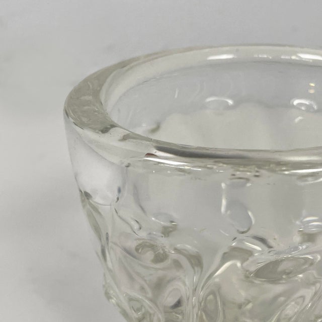 Mid-Century Modern Mid-Century Modern Italian Vase in Glass, 1950s For Sale - Image 3 of 8