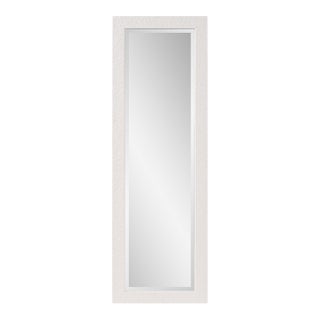 Stucco Dressing Mirror - White For Sale