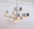 Large Cubic Chrome and Acrylic Glass 17-Light Chandelier by Gaetano Sciolari, Italy, 1960s For Sale - Image 10 of 18