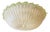 Italian White Graniglia Budinomurano Glass Flush Mount by Simoeng For Sale
