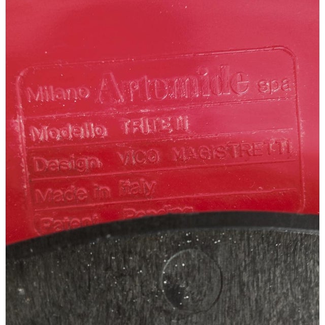 Plastic Triteti Wall Lamp by Vico Magistretti for Artemide, 1970s For Sale - Image 7 of 10