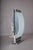 Mid-Century Modern Chrome and Frosted Glass Table Lamp with Wood Trim, 1960s For Sale - Image 3 of 6