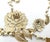 Chanel Chanel Rare Gold Lace Flower Pearl Long Necklace For Sale - Image 4 of 5