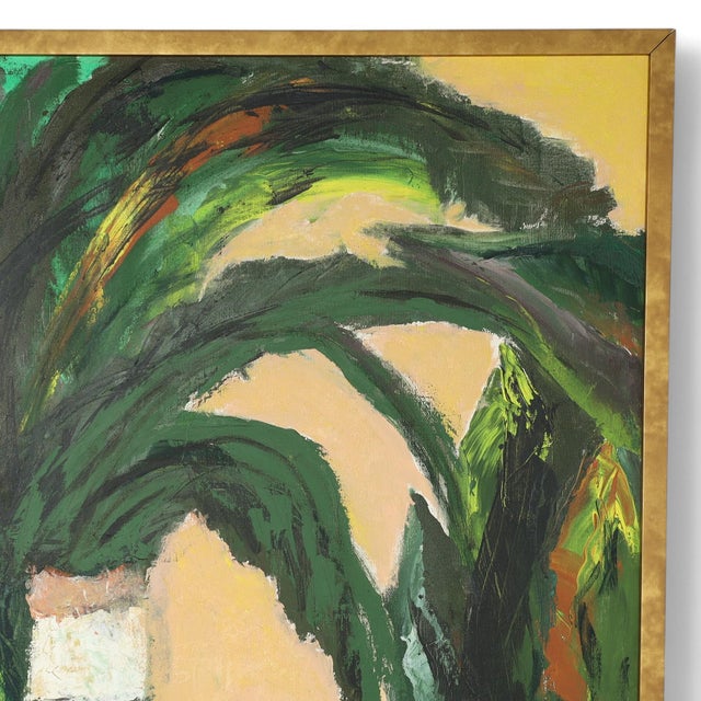 Modern Mid Century Floral Still Life Signed Springer For Sale - Image 3 of 8