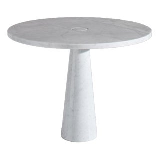 White Marble Eros Table by Angelo Mangiarotti for Skipper, 1990s For Sale