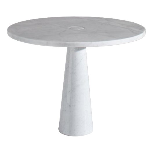 White Marble Eros Table by Angelo Mangiarotti for Skipper, 1990s For Sale