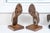 A pair of wooden shoe making molds repurposed as bookends with plinth bases. A wooden shoe mold were traditionally made...
