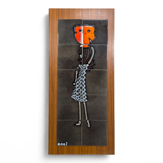 Ceramic Ceramic Wall Panel by Adri For Sale - Image 7 of 7