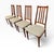 Mid-Century Modern Vintage Danish Modern Teak Dining Chairs - Set of 4 For Sale - Image 3 of 6