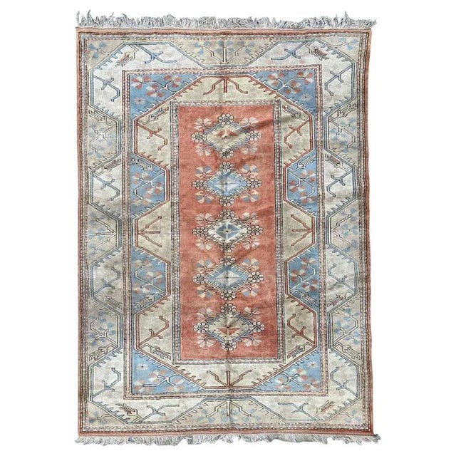Large Vintage Turkish Kars Rug For Sale - Image 17 of 17
