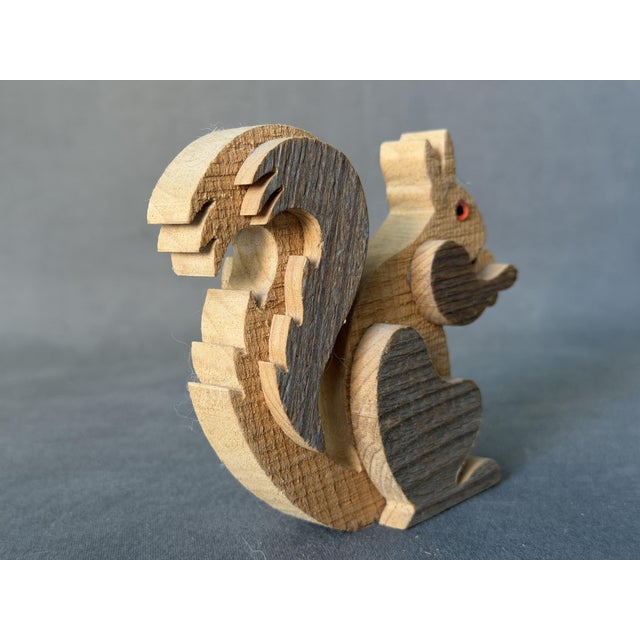 Wooden sculpture by Fausto Sangiovanni, Orvieto, Italy, ca. 1975 – Vintage Italian design Zoomorphic wooden sculpture,...