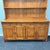 Wood Sideboard Hutch Cupboard - Two Piece For Sale - Image 7 of 13