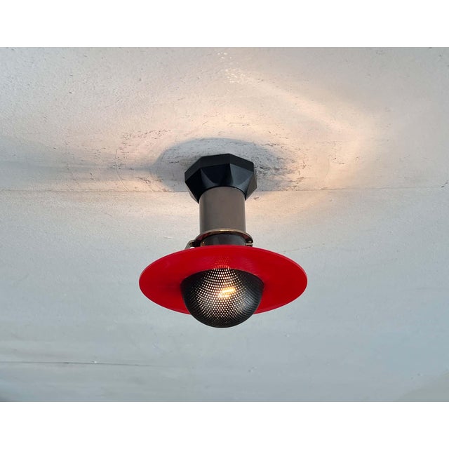 Italian wall and ceiling lights by Arteluce, designed by Paolo Piva in the 1980s. A postmodern design. The Le Stelle...