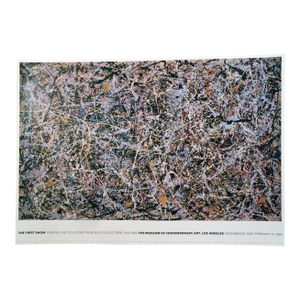 Jackson Pollock, the First Show Painting and Sculpture From 8 Collections 1940-1980, the Museum of Contemporary Art, Los Angeles, Moca, 1984