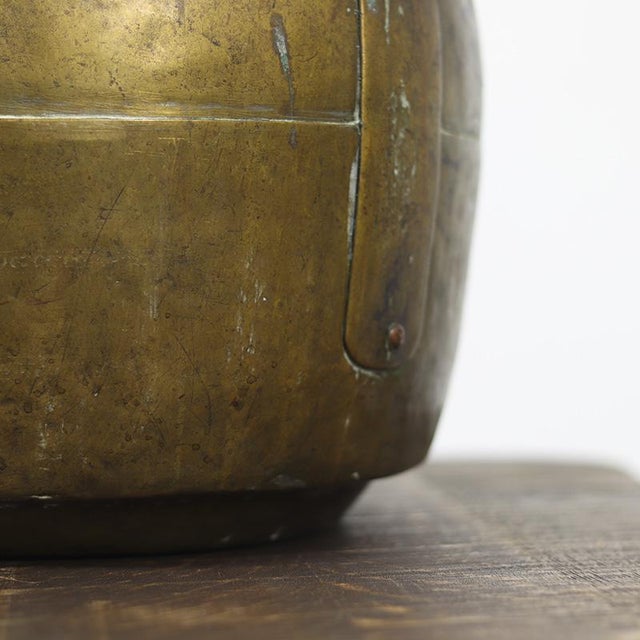 Large French Brass Canne à Lait or Milk Jug For Sale - Image 6 of 10