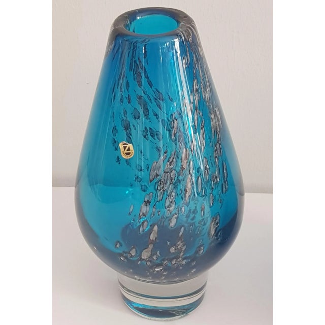 Florida Glass Vases by Löffelhardt for Zwiesel, 1970s, Set of 2 For Sale - Image 6 of 7