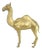 Mid-Century Large Brass Camel For Sale