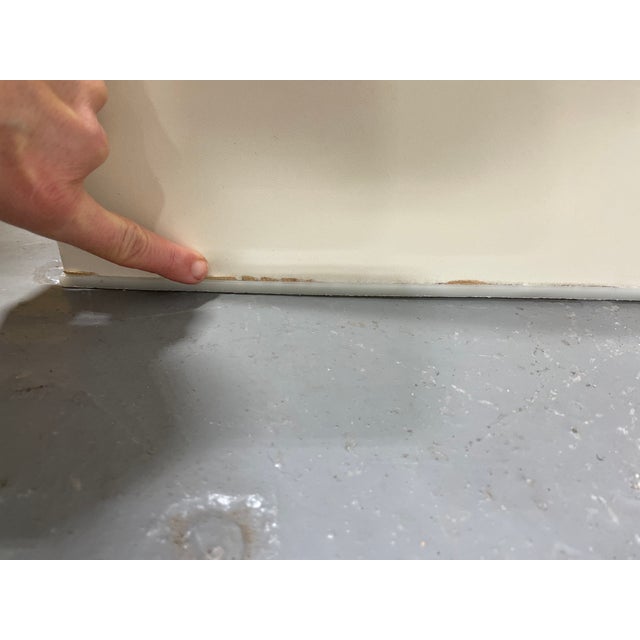 Mid Century Modern Yellow Lacquer Plastic + Wood Dresser in the Style of Raymond Loewy | Vintage Pop Art Space Age Design, C. 1970's For Sale - Image 10 of 10