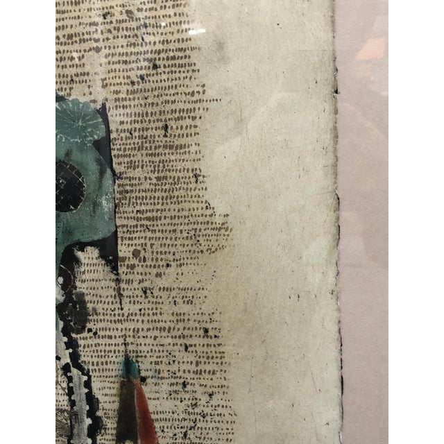 Johnny Friedlaender, Pavot Vert, 1984, Etching, Framed For Sale - Image 7 of 17