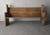 Beautiful handcrafted piece with beautiful patina. This antique bench has all the character a piece of this nature should....