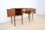 Brown Kindel Mahogany Sideboard Server With Satinwood Inlay & Brass Pulls | Newly Refinished For Sale - Image 8 of 16
