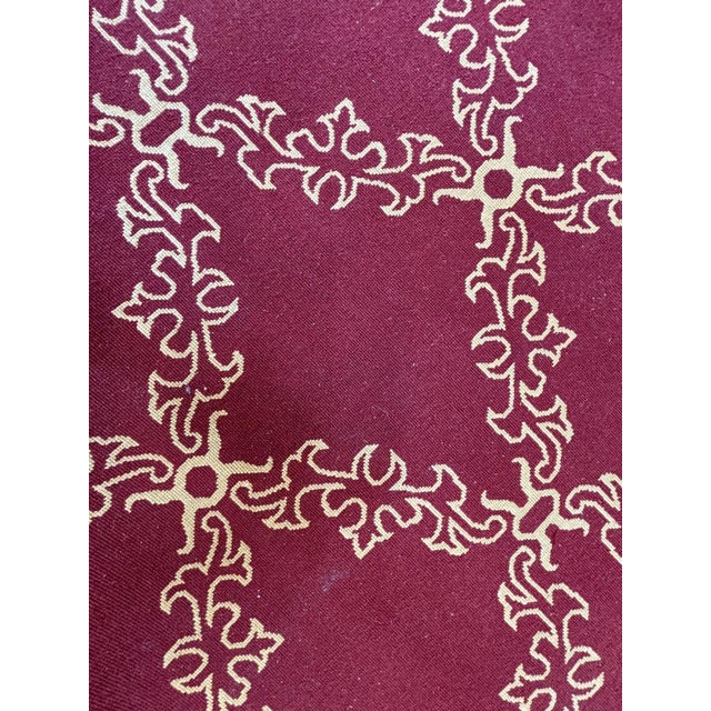 Silk and wool pile genuine hand made Modern Nepalese Rug-