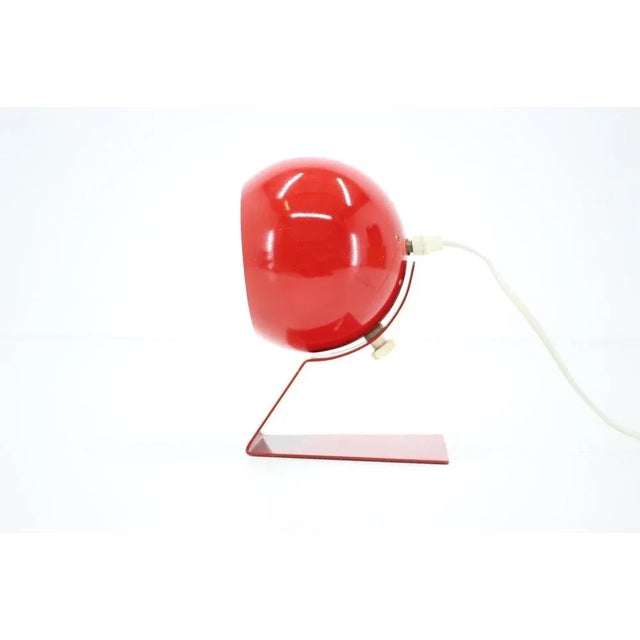 Red Adjustable Table Lamp, Germany, 1960s For Sale - Image 13 of 18