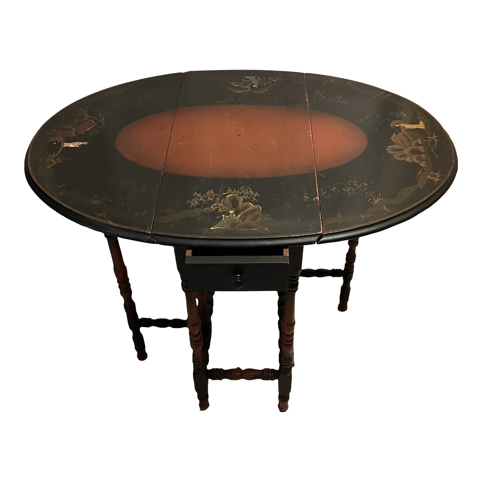 Mid 20th Century Vintage Imperial Furniture Grand Rapids Folding Wood