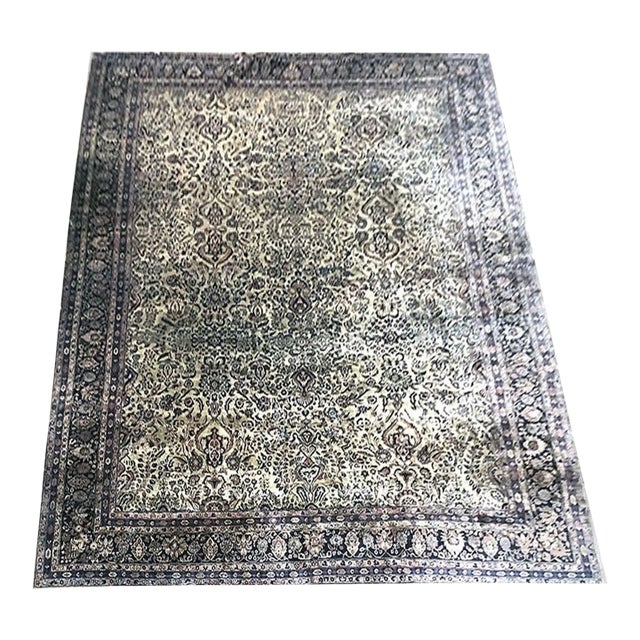 Share Antique Palacios Size 17' X 23' Genuine Persian Ferahan Sarouk Rug For Sale